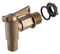 Raccord pour réservoir d'eau - Adaptateur pour robinet - Filetage de 1,9 cm - Pour le raccordement au robinet - Pour cuve de récupération d'eau de pluie et conteneurs - Raccord pour vanne de réservoir