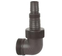 Raccord coude mâle - PROVENCE OUTILLAGE - Pompe immergée - Polypropylène - 25/32 mm - Filetage 1 1/2
