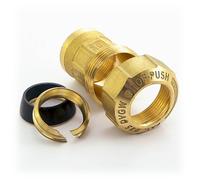 Raccord pour tube PE - à serrage extérieur - F3/4"-25 - Tof Push OT EFFEBI