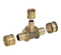 Raccord pour tubes P.E.R. Té a glissement - inegal 20-16 - 16