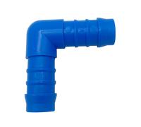 Raccord pour tuyau arrosage cannelé plastique coude femelle-femelle 20mm Spid'O