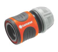 Raccord pour tuyau arrosage rapide femelle à double extrémité 13 mm (1/2") et 15 mm (5/8") Gardena