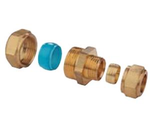 Raccord pour tuyauterie en acier Meibes 1" DN 22 (S10574)