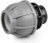 Raccord pour tuyaux en PE Bradas DSRA10L20F12, 20 mm, filetage 1/2"