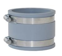 - Raccord PVC évacuation First Plast - Raccord d'attente droit multi-matériaux Ø100 à 112mm