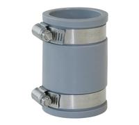 - Raccord PVC évacuation First Plast - Raccord d'attente droit multi-matériaux Ø38 à 45mm