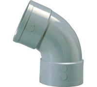 Raccord PVC gris coudé 67°30 Ø 40 mm Double emboîture Girpi | Raccord PVC gris coudé 67 degrés30 - Diamètre 40 mm - Double emboîture - Girpi