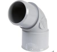 Coude PVC à 67°30 mâle / femelle - Ø 40 - CH6 NICOLL