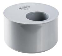Raccord PVC gris excentré réduit - Mâle/femelle diamètre 100-40 mm - Nicoll