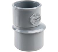 Raccord PVC gris excentré réduit - Mâle / femelle Diamètre 40 - 32 mm - Nicoll