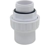 Raccord PVC pour piscine - DEKOPRO - Joint mixte à visser et à coller - Compatible avec pompes et filtres à sable