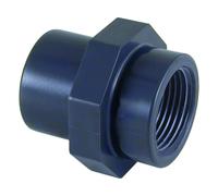 Raccord PVC Réduction 40-32mm, Femelle 1", Manchon de Transition PN10