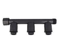 Raccord PVC/Répartiteur Rain Bird Triple répartiteur 1" Filetage femelle x 1" Tige de boulon; 3 Points de vente: 1" tige de boulon