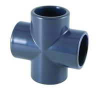 Raccord PVC-U Croix 32 mm PN16 - Plomberie, Piscine, Bassin
