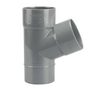 Raccord PVC - WAVIN - 3026013 - Pièce en Y 67° - Diamètre 100 mm - Femelle/Mâle
