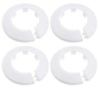 Raccord rapide, 41,5 mm, en polypropylène, plaque de réparation pour radiateur, couvercle, décoration, blanc, lot de 4