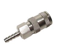Raccord rapide à douille cannelée de tuyau d'air comprimé - 6 mm