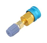 Raccord Rapide AC pour r1234yf pour vers Bas pour aluminium Raccord | Alliage pour aluminium, laiton , côté basse pression, installation rapide, usage professionnel