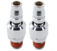 Raccord Rapide Air 1/4" 20PM Rotatif Acier | Acier trempé zingué, rotation libre 60°, étanche 300 PSI, filetage 1/4", usage industriel
