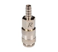 Raccord rapide air automatique universel, cannelé pour tuyau 10mm