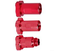 Raccord Rapide Alu pour Godet Mesure Peinture Raccord Rapide | pour aluminium , filetage M14x1.5, compatible pistolets, vif, nettoyage facile(M16 x 1.5 internal)