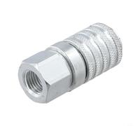 Raccord Rapide Aluminium PD242 1/8" Corps Remplacement Direct Argenté | Filetage NPTF 1/4" 18 Longueur 2 12" Installation pour facile Compatible série PD242