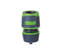 Raccord rapide Aquastop en bi-matière pour tuyau d'arrosage Ø12 et 15mm - Ribiland