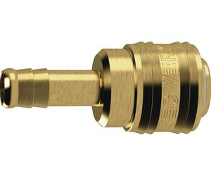 Raccord rapide DN 7,2, en laiton brut
