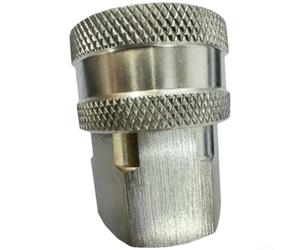 Raccord rapide en laiton et acier inoxydable avec grand débit pour systèmes de rinçage Zg1 filetage mâle de qualité industrielle (B)