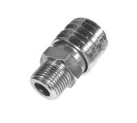 Raccord rapide femelle air comprimé fileté mâle 3/8" GAZ