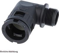 Raccord rapide FLEXA RQW-M, coude à 90 degrés, filetage M40x1,5, pour tubes d'un diamètre extérieur de 42,5 mm, à haute étanchéité