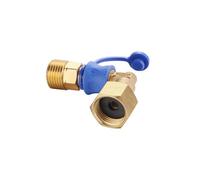 CADAC Raccord rapide gaz rotatif G1/2" coudé - Métal - pour 2-Cook & Citi Chef 40 - Cuivre/Bleu
