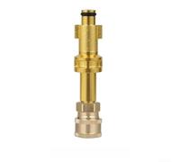 Raccord Rapide Laiton 280bar pour Kärcher Raccord Rapide Laiton(C) | Alliage de laiton massif, résistance à l'usure, connexion rapide 1/4, compatible lave-auto, durable