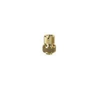 Ribimex Raccord rapide Ribiland Pra RLB.4216 Aquastop laiton 15 mm Or