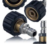 Raccord Rapide M22x1,5 mm - Filetage Mâle | Tige 14 mm | Compatible avec nettoyeur Kärcher HD HDS