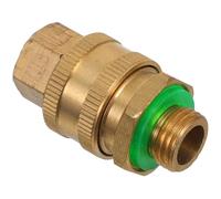 Raccord Rapide pour Nettoyeur Haute Pression M14 1,5 en Laiton | Assemblage Facile, Compatible Tuyau et Conduites D’entrée, Usage Agricole, Finition Or