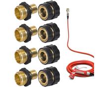Raccord Rapide Tuyau D'Arrosage Adaptateur Étanche 19 mm