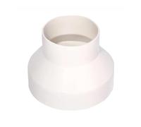 Raccord réducteur droit PVC blanc, adaptateur tuyau évacuation | Raccord PVC OD75/100/110/125/150/160/180/200mm for systèmes de drainage(160x110mm)