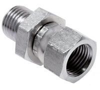 Raccord réducteur JIC UNF 7/8''-14 Femelle x G1/2'' Mâle Ajustable Acier HD-seal 210bar (2950.5psi)