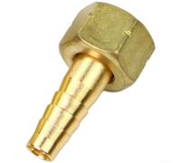 Raccord régulateur d'oxygène, acétylène, raccord de tuyau de gaz en laiton pour torche de 6 mm et 8 mm, adaptateur fileté M16 x 1,5 (B)