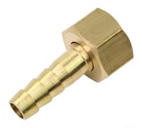 Raccord régulateur d'oxygène acétylène, raccord en laiton avec filetage M16 x 1,5 pour tuyau de gaz de 6 mm et 8 mm, adaptateur pour chalumeau de soudure et régulateur de pression (C)