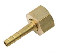 Raccord régulateur d'oxygène acétylène, raccord en laiton avec filetage M16 x 1,5 pour tuyau de gaz de 6 mm 8 mm, adaptateur pour chalumeau de soudure et régulateur de pression (E)