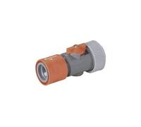 Raccord régulateur stop 2943-50 Ø 19 mm (3/4"), raccord enfichable
