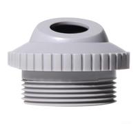 Raccord rotatif pour jet oculaire de piscine | Buse de sortie d'eau réglable pour massage spa | Pièce de rechange ABS à 360 degrés compatible avec SP1419D et 25552-300-000 | Gris et gris