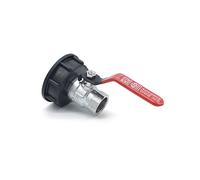Raccord S60x6 avec robinet en laiton à boisseau sphérique sortie femelle 3/4''-