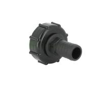 Raccord S60X6 cuve eau - Embout droit Diamètre 25 mm