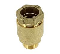Raccord série fer REXUO Mâle Laiton Dn : 21 diamètre : 1/2 9013.21 | Raccord PE droit à serrage - M 1/2'' - Diamètre 21 mm - Rexuo - Huot