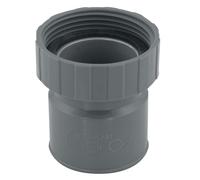 Raccord sortie d'évier PVC 40mm à coller gris Fitt