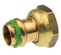 Raccord sudopress SP4359GV en cuivre écrou tournant 35XG1 1/4'' femelle-femelle AALBERTS IPS 6671335
