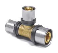 Raccord T Pressfitting Réduit en Laiton 32mm